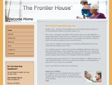 Tablet Screenshot of frontierhouseofpayson.com